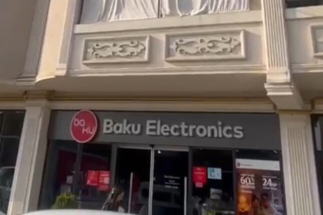 Mingəçevirdəki “Baku Electronics” bağlandı – Video