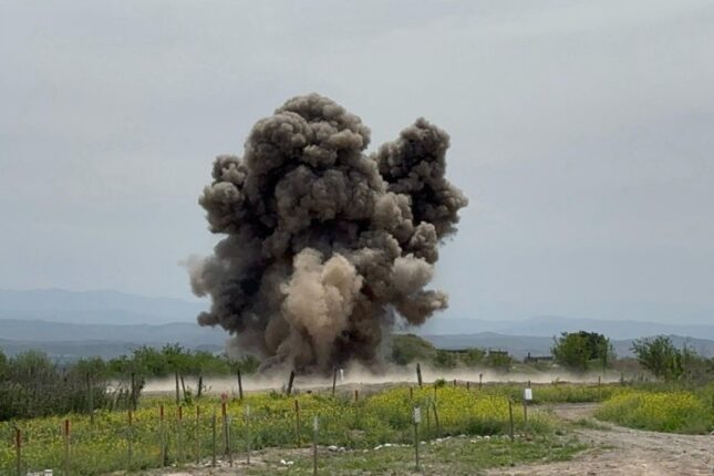 Ağdərə sakini MİNAYA DÜŞDÜ