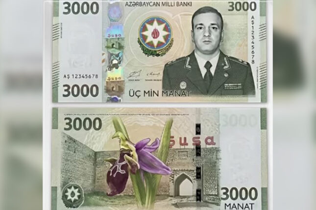 Üzərində Polad Həşimovun şəkli olan 3 minlik əsginas saxtadır – Rəsmi