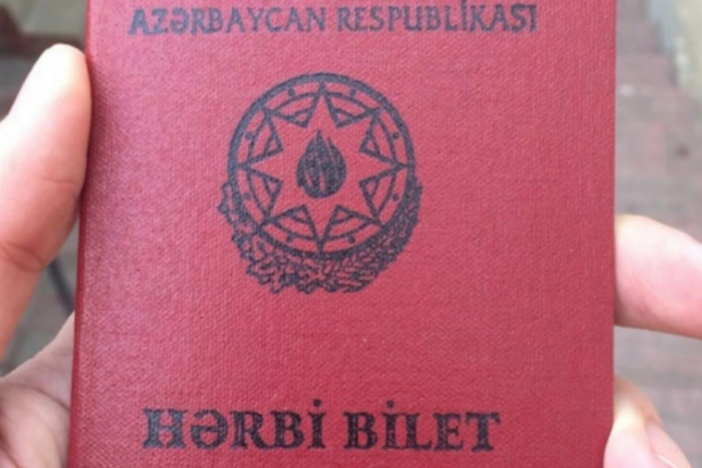Hərbi xidmətə yararsız şəxslərin nəzərinə Hərbi xidmətə yararsız şəxslərin nəzərinə