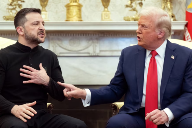 Tramp Zellinskiyə təzyiq edi: “İl sonuna kimi sülh sazişi imzalanmalıdır”