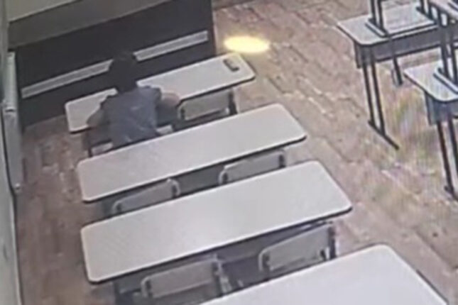 Sığınacaqda “Qarabağ”ı tək izlədi… – Video