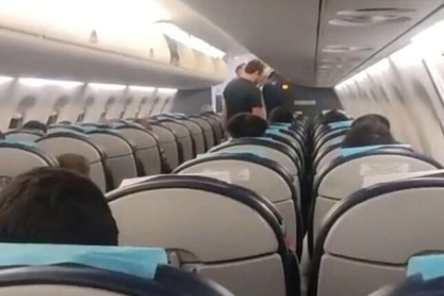 AZAL-ın təyyarəsi qəzadan əvvəl – Yeni kadrlar