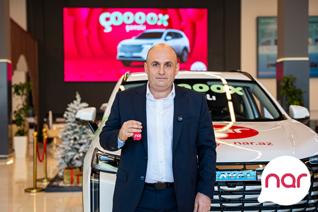 “Nar”ın “Çoox Şanslı” lotereyasında 9-cu avtomobil uduldu