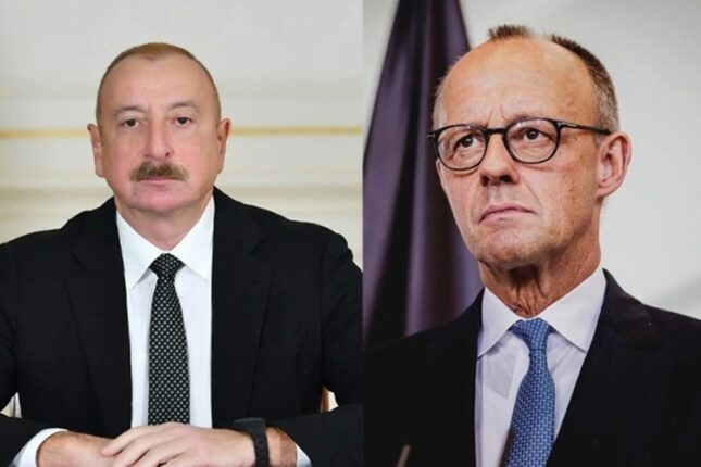 Almaniya Kansleri İlham Əliyevə zəng etdi