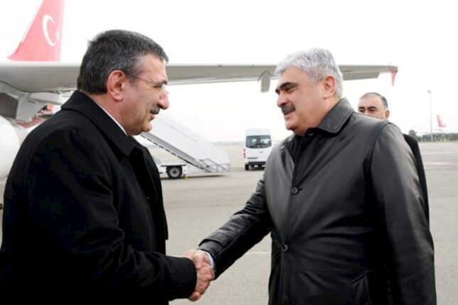 Cevdet Yılmaz Azərbaycana gəldi – Foto