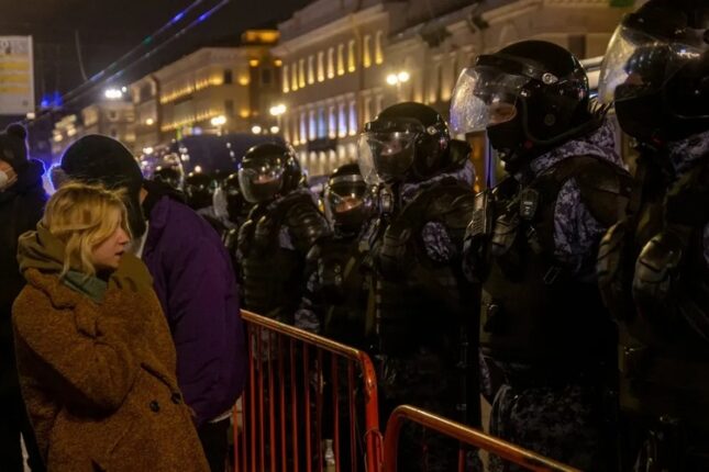 Rusiyanı etiraz aksiyaları bürüyüb