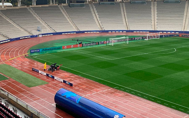 Respublika stadionunda “Qarabağ”ın oyunu öncəsi vəziyyət necədir? – Video