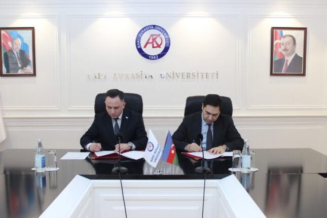 AQC ilə Bakı Avrasiya Universiteti arasında memorandum imzalanıb