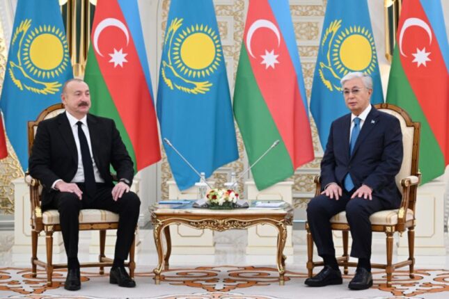 Kasım-Jomart Tokayev Prezident İlham Əliyevi təbrik etdi
