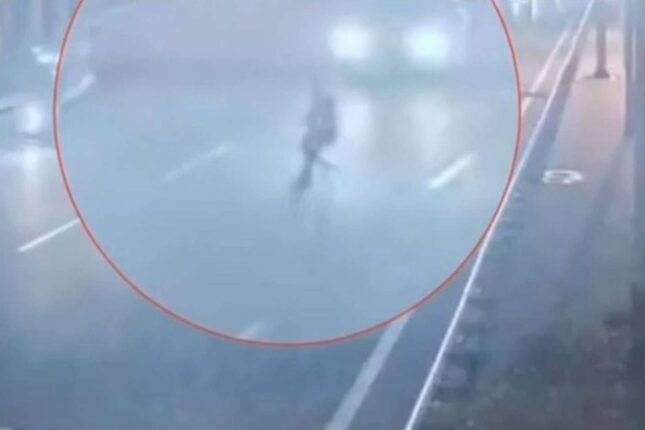 Bakıda qadının öldüyü hadisənin anbaan görüntüləri – VİDEO