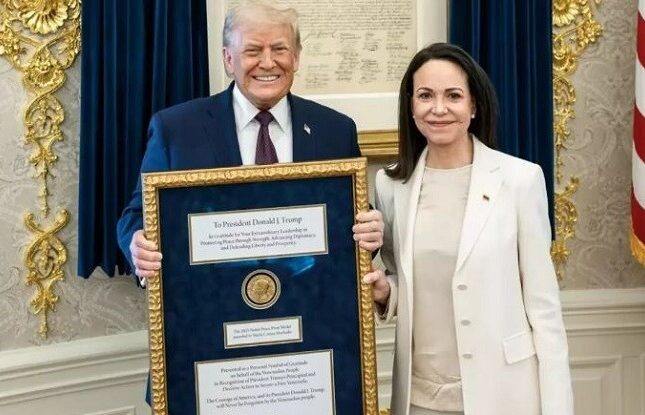 Tramp təsdiqlədi: Maçado Nobel Sülh Mükafatını mənə verdi