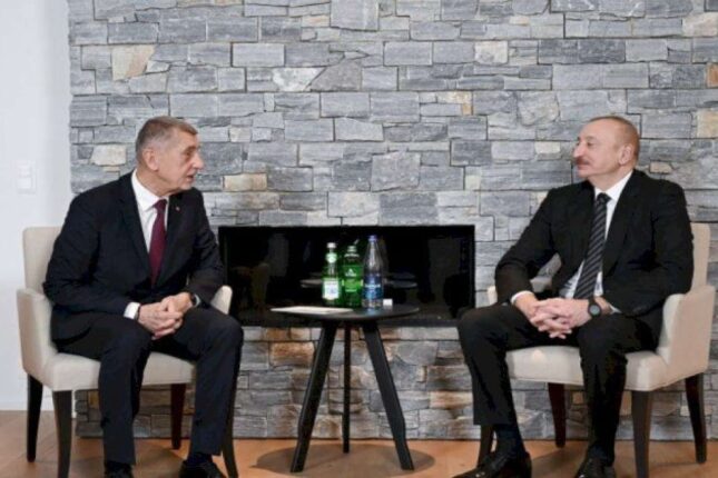 İlham Əliyev Andrey Babişlə görüşdü