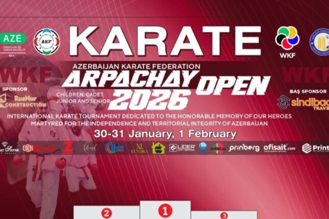 Bakıda 11-ci “ARPACHAY OPEN” beynəlxalq karate turniri keçiriləcək