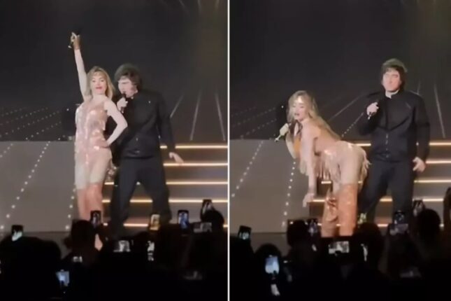 Argentina prezidentinin keçmiş sevgilisi ilə dueti müzakirələr yaratdı-VİDEO