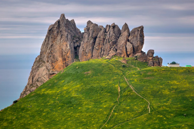 Beşbarmaqda qədim karvansaray aşkarlandı – FOTO Beşbarmaqda qədim karvansaray aşkarlandı – FOTO