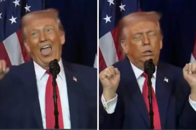 “Arvadım rəqsimə nifrət edir” – Tramp – Video