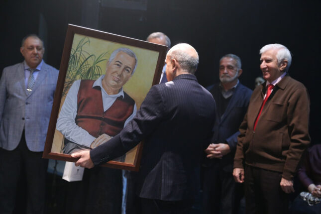 Aktyor Ədalət Əbdülsəmədin 60 illik yubileyi qeyd olunub 