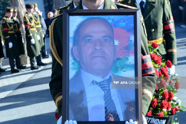 Milli Qəhrəman Şahin Tağıyev Hərbi Memorial Məzarlıqda dəfn edilib – FOTO