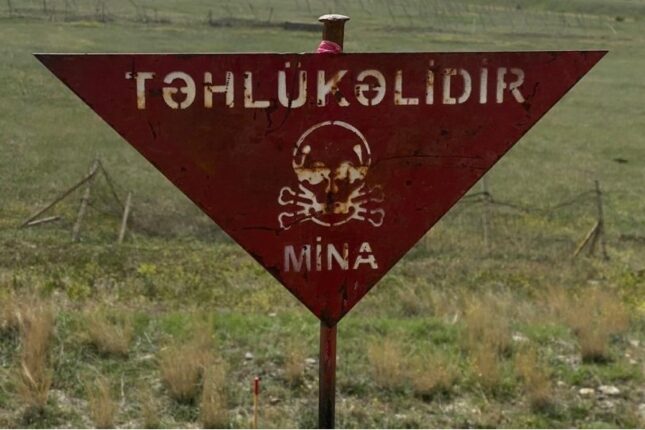 Özəl şirkətin əməkdaşı Cəbrayılda minaya düşüb yaralandı