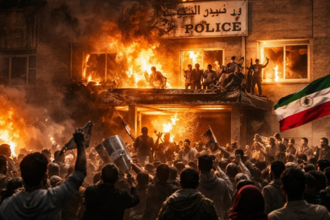 İranda polis xalqa tərəf keçir: 4 şəhərdə hökumət devrilib İranda polis xalqa tərəf keçir: 4 şəhərdə hökumət devrilib