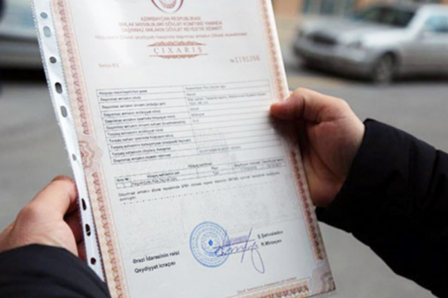 Hansı evlərə çıxarış veriləcək? — AÇIQLAMA