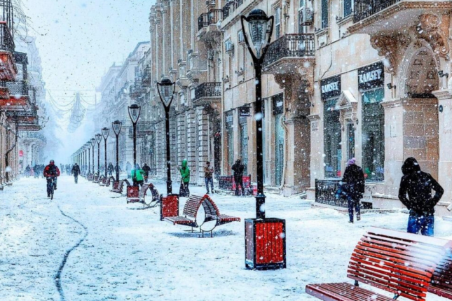 Bakıya bu tarixdə qar yağacaq Bakıya bu tarixdə qar yağacaq