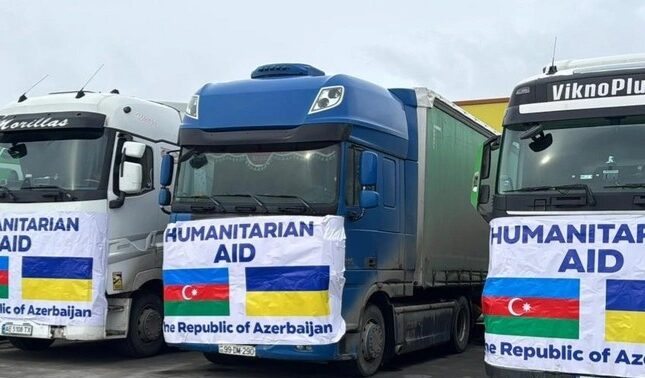 Azərbaycan Ukraynaya növbəti humanitar yardım göndərib