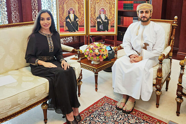 Leyla Əliyeva Oman Sultanlığının Vəliəhdi ilə görüşdü – Fotolar – Yenilənib