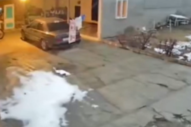 Ağsudakı zəlzələnin ANBAAN VİDEOSU