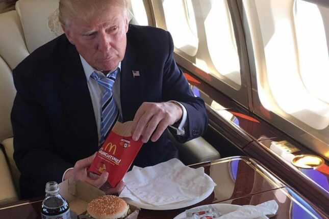 Trampın qidalanması ABŞ-ın Səhiyyə Nazirini şoka saldı