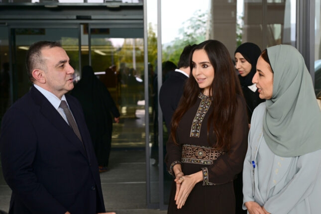 Leyla Əliyeva Maskatda Xərçəngin Kompleks Müalicəsi və Tədqiqatı Mərkəzində – Fotolar