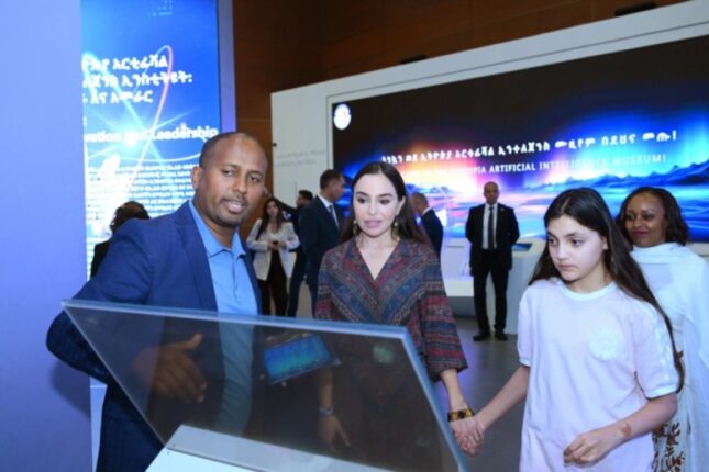 Leyla Əliyeva Efiopiya səfərindən görüntülər paylaşdı