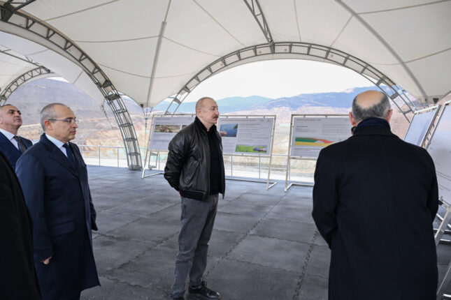 İlham Əliyev “Dəmirli” Filiz Emalı Kompleksində – FOTO