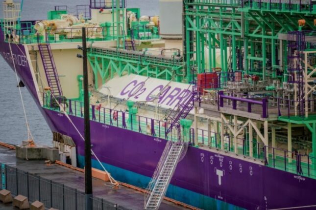 Şimal dənizində yeraltı karbon qazı anbarı yaradılır