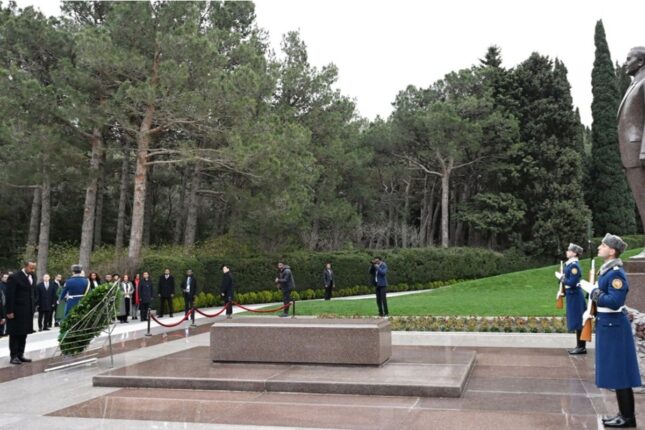 Efiopiyanın Baş naziri Fəxri xiyaban və Zəfər parkında – Fotolar