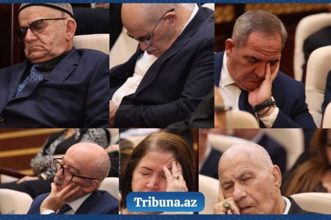 AMEA iclası: fikir fırtınası yox xorultu simfoniyası — FOTOLAR