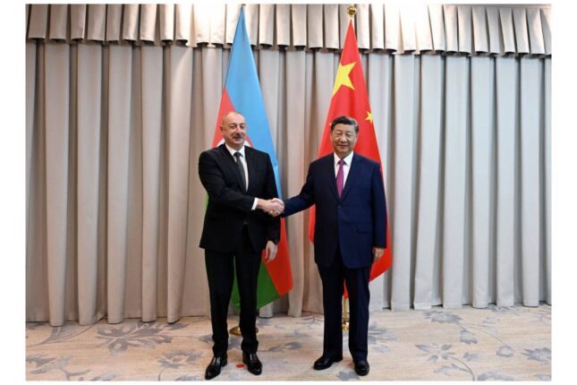 Prezident İlham Əliyev Çin liderini təbrik edib