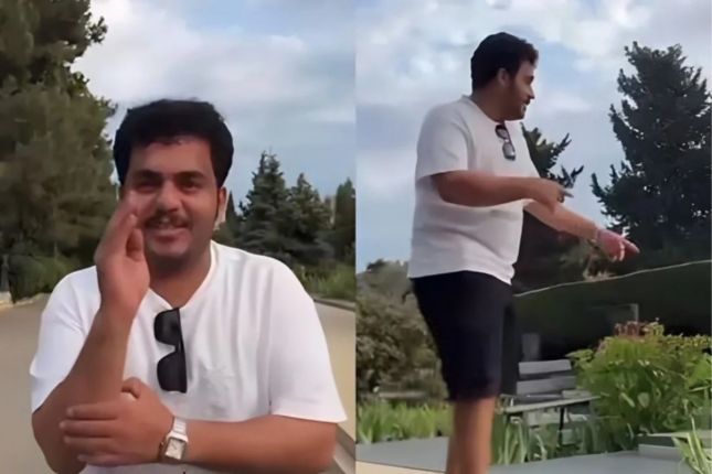 Şəhidlər xiyabanında qeyri-etik videolar çəkən əcnəbilər azadlığa buraxıldılar Şəhidlər xiyabanında qeyri-etik videolar çəkən əcnəbilər azadlığa buraxıldılar