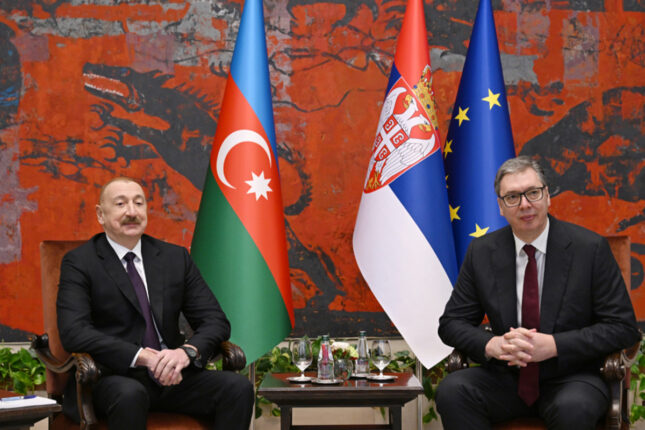 Prezident serbiyalı həmkarı ilə təkbətək görüşüb – Fotolar, Video