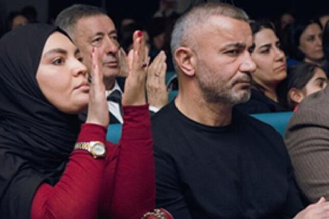 Qurban Qurbanov həyat yoldaşı ilə tədbirdə (FOTO)