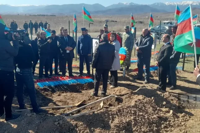 Şəhid Zibeydə Əhmədova Xocalıda dəfn edilib – FOTOLAR