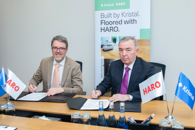 “Kristal” beynəlxalq döşəmə istehsalçısı HARO ilə əməkdaşlığa başladı!