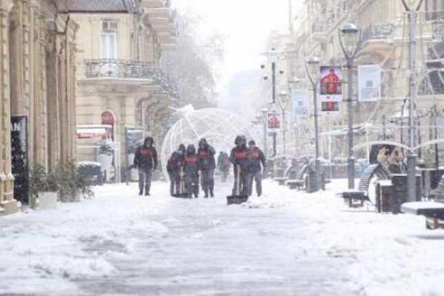 Sabah Bakıya qar yağacaq