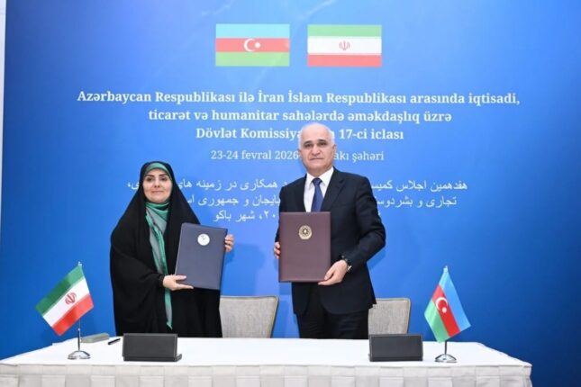 Azərbaycan və İran arasında Anlaşma Memorandumu imzalandı