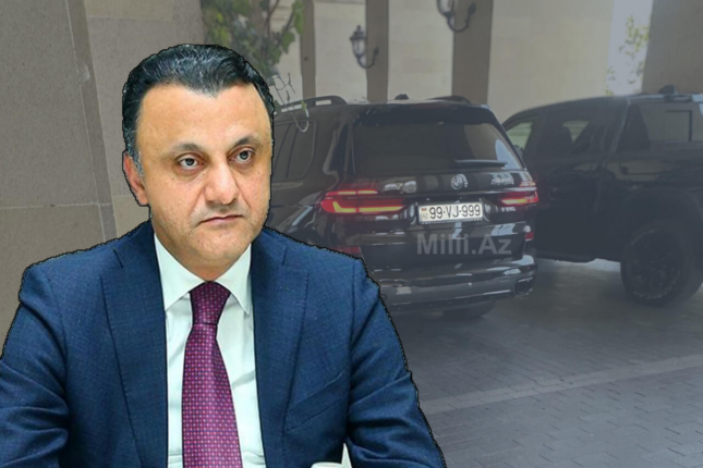 Vüqar Qurbanov 300 minlik avtomobil sürürmüş – Nömrəsi də xüsusi seçilib – FOTO