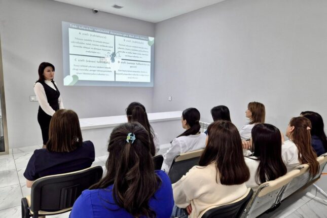 Tibbi tullantıların idarə olunması diqqət mərkəzindədir