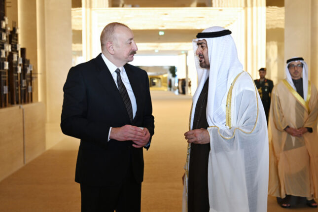 İlham Əliyev BƏƏ-yə getdi – Foto