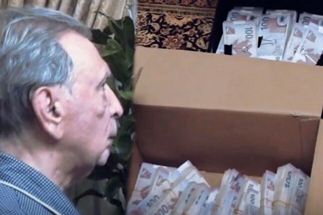 Ramiz Mehdiyevin evindən 17 milyon pul çıxıb – Video