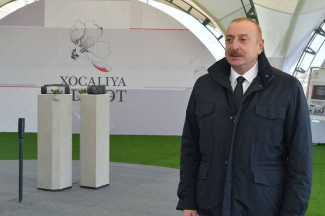 İlham Əliyev Xocalı Soyqırımı Memorialının açılışında iştirak edib – YENİLƏNDİ